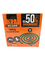 Спирали KRA DEO SUPER от комаров и мух 10 шт в уп