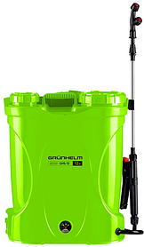 Обприскувач акумуляторний ранцевий 12 л Grunhelm GHS-12 BP-133783 садовий оприскувач