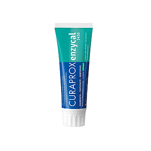 Зубна паста ферментна Enzycal 1450 з підвищеним фтором (75 мл) CURAPROX