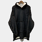 Толстовка плед із капюшоном і рукавами, унісекс, Huggle Hoodie/Оверсайз плед-халат, фото 4