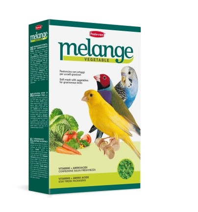 Корм для зерноїдних птахів Padovan Mélange Vegetable Падован Меланж Веджитбл 300г (PP00394) 8001254003948, фото 1
