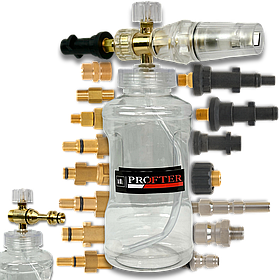 Пінна насадка на мийку високого тиску Profter S-011 White (1л)
