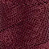 Шнур поліефірний Matte Macrame 3,5 mm, колір Марсала, фото 2
