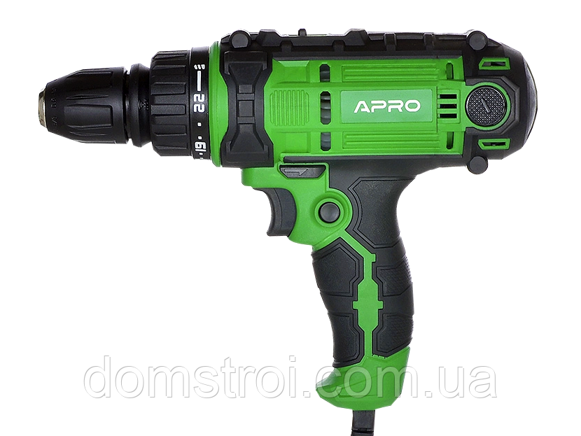 Дриль-шуруповерт мережевий 50Нм 750 Вт APRO D750C (899152)