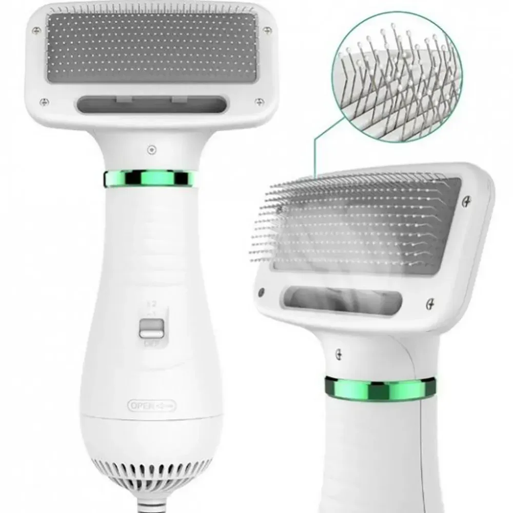 Фен-гребінець для тварин PET GROOMING DRYER WN-10 / Багатофункціональні інструменти для грумінгу