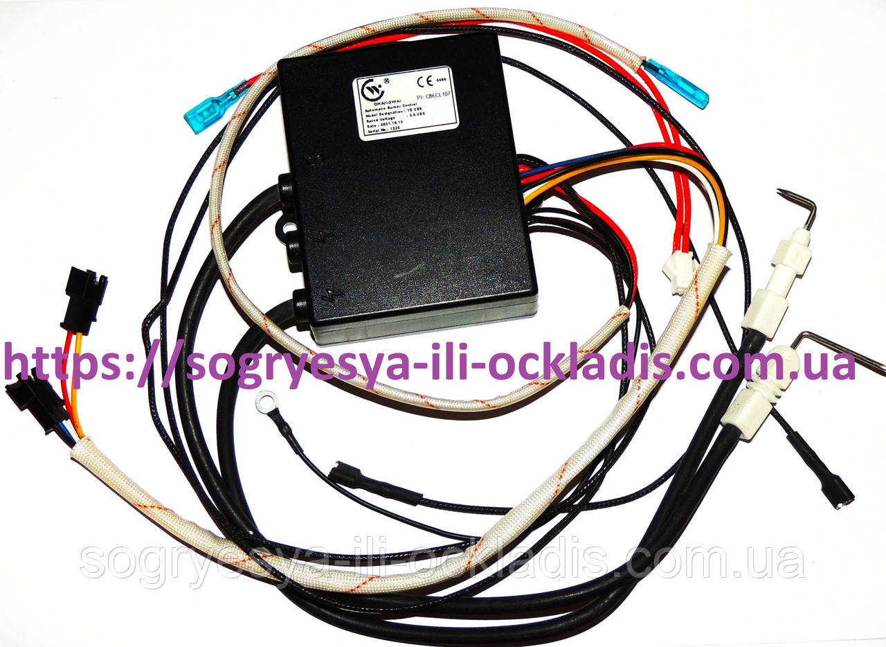 Блок керування електронний 3 Вольта (б.ф.у, EU) колонка газова Ferroli Zefiro С11, арт. 90261430, к.з. 1051, фото 1