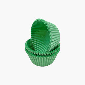 Форми для випікання мафінів і кексів — ЗЕЛЕНІ — Ø 50 мм — 1000 шт.