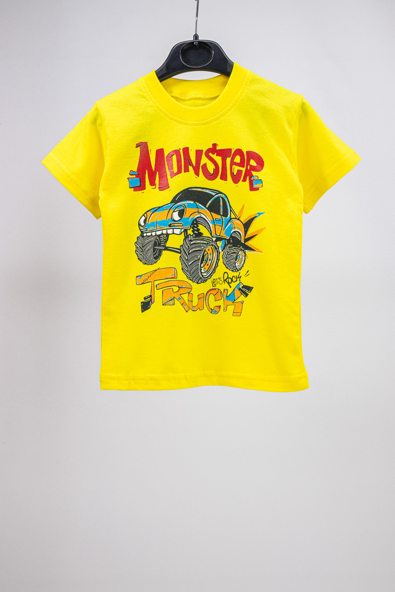 Дитяча футболка для хлопчика Monster кулір