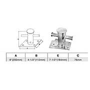 Причальний кнехт 200 x 112mm (8"x4-1/2") 3451724