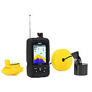 Ехолот двопроменевий із літієвою батареєю Lucky FF718Li два трансдюсери, 3 в 1 кольоровий екран