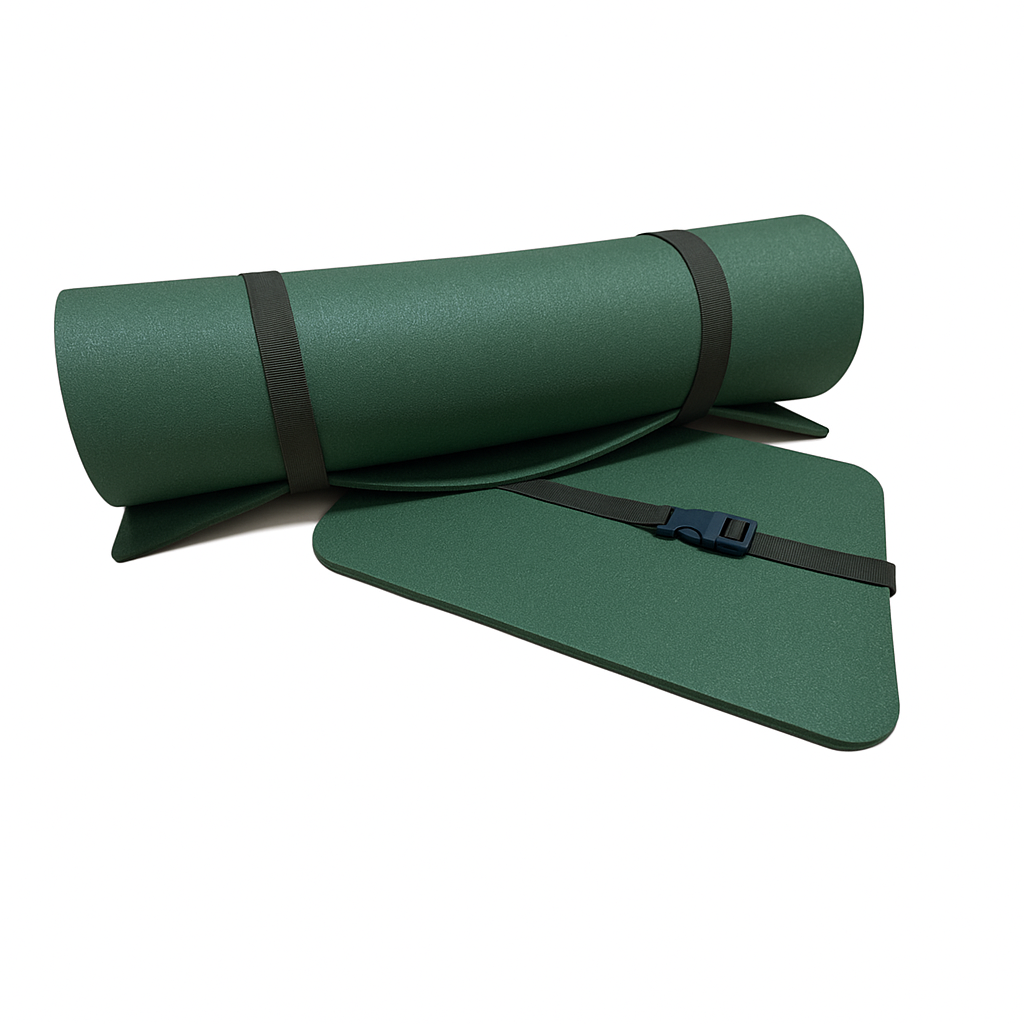 Комплект похідний Каремат (1900х600х10мм)+ Сидіння (400х300х10мм) IZOLON ЗСУ Олив