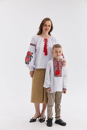 Вишиванка для мами та сина MEREZHKA "Марія та Марко", фото 1