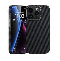 Кевларовий карбоновий чохол Iphone 15 Pro Max MagSafe 1.15mm 600D