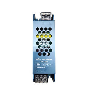 Блок живлення BIOM DC12 60W 5А LED-12-60, фото 3