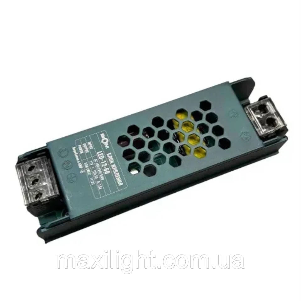 Блок живлення BIOM DC12 60W 5А LED-12-60