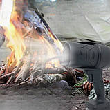 Акумуляторна повітродувка для видування та очищення поверхонь портативний фен вентилятор для дому та авто, фото 9