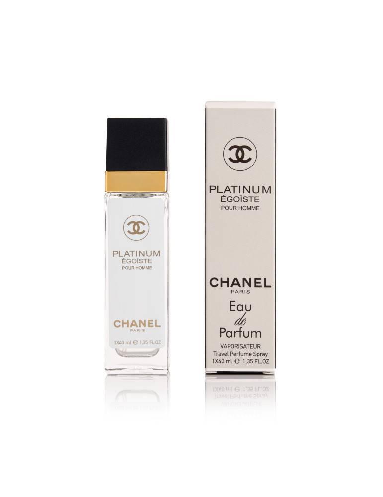 Chan Egoiste Platinum - Travel Perfume 40ml, фото 1