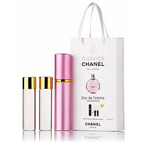 Chanl Chance Eau Tendre edt 3x15ml - Trio Bag