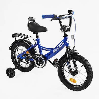 Велосипед 14" дюймів 2-х колісний "CORSO" MAXIS CL-14722 синій