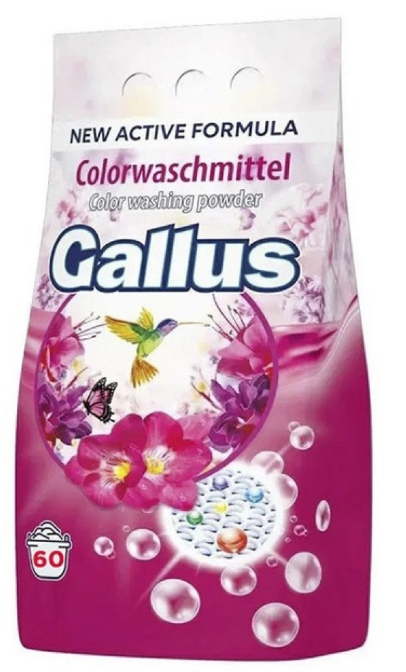 Пральний порошок Gallus Color Кольоровий 3,9 кг 4251415302951