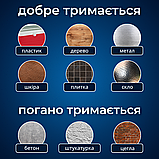 Нано скотч ivy grip tape, багаторазова клейка стрічка, двостороння клейка лента Hechpro (DT5M), фото 2