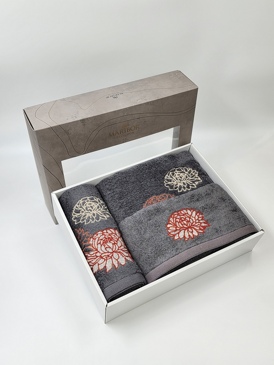 Подарунковий набір рушників Maribor 3 шт. Siena Antrsit, фото 1