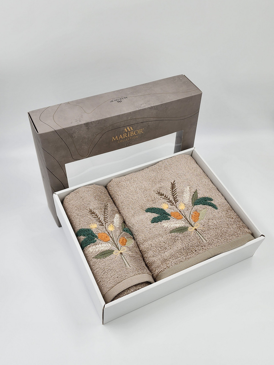 Подарунковий набір рушників Maribor 2 шт. Nova Vizon, фото 1