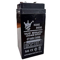 Акумулятор 4V/4Ah для ліхтаря (47*47*100mm)
