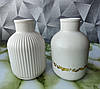 Біла гіпсова ваза ручна робота, фото 7
