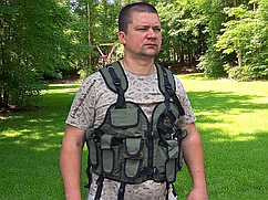 Жилет з підсумками для автоматичних магазинів АК та AR  (6 кишень)