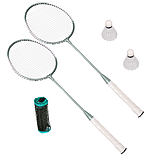 Набір для бадмінтону Trizand 4в1 з валізою, ракетками та сіткою, фото 3