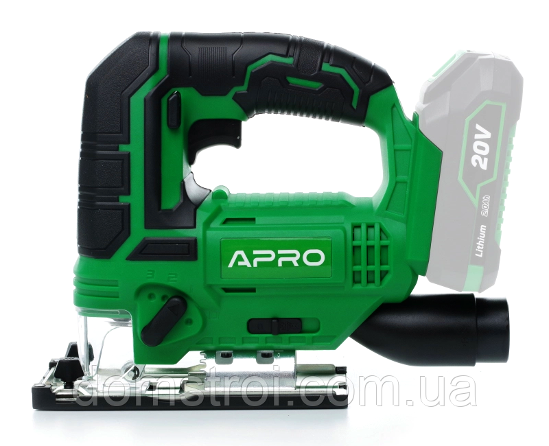 Електролобзик маятниковий акумуляторний 20В APRO 20JS (895164) без АКБ