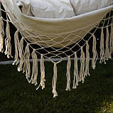 Гамак - підвісне бразильське крісло + 2 подушки Gardlov, Бежеве (23670), фото 5