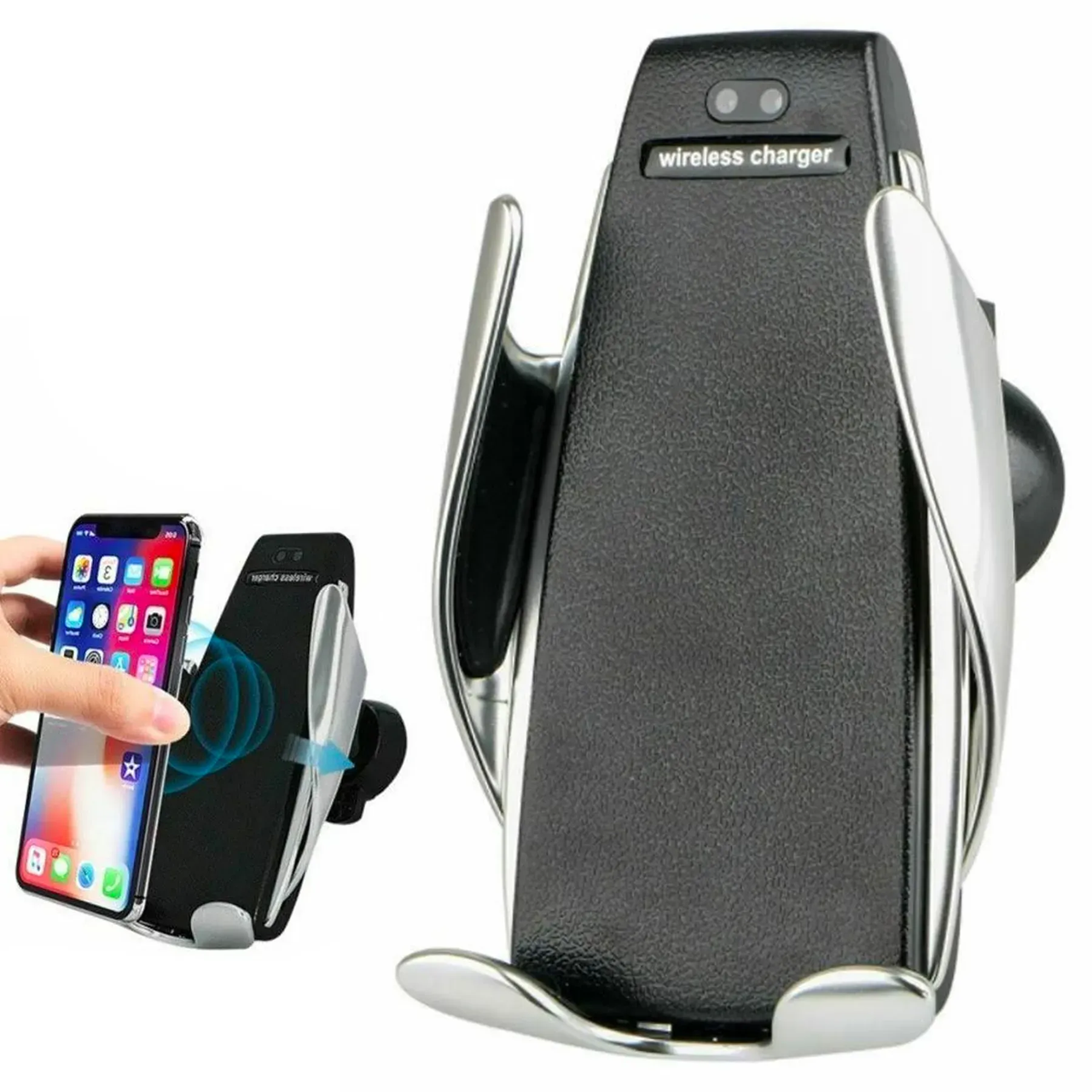 Автомобільний тримач із бездротовою зарядкою Penguin Smart Sensor S5/тримач заряджання для телефона