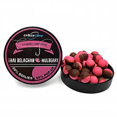 Бойли вафтерс Crazy Carp Thai Belachan & Mulberry Hybrid Wafters 10mm