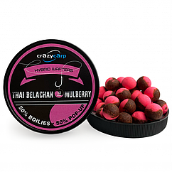 Бойли вафтерс Crazy Carp Thai Belachan & Mulberry Hybrid Wafters 12 mm