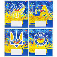 От 16 шт. Зошит кольоровий 24 аркуша, лінія 3817N купить оптом