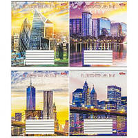 От 16 шт. Зошит кольоровий 24 аркуша, лінія 3819N купить оптом