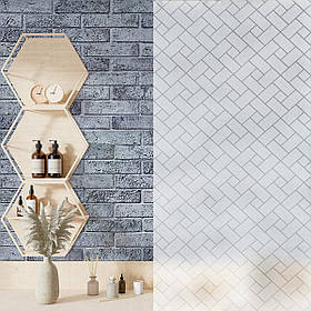 Плівка віконна 3м*60см сонцезахисна вітражна декоративна в рулоні ромб