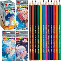 От 12 шт. Олівець 12 кольорів   Luva Ellott  CQ1003-12 купить оптом