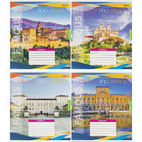 Від 16 шт. Зошит кольоровий 48 аркушів, клітинка 3811 N  купити дешево оптом в інтернет-магазині