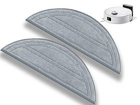 Комплект мікрофібрових серветок (2 шт.) для Roborock Q10 / Q10 PF / Q10 PF+ / Q10 VF / X5 / Q10P / Q8+ / Q8 Max Pro Plus