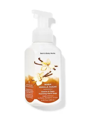 Парфумоване мило-пінка для рук Warm Vanilla Sugar від Bath and Body Works оригінал, фото 1