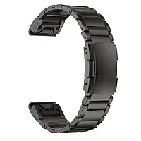 Титановий ремінець для Garmin Fenix 7X 6X Pro 5X Plus, браслет Quick Fit 26 мм / 22 мм