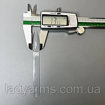 010 КОРОТКИЙ СТИЛІТ. ПРОЗОРІ тіпси-віяло на кільці Lady Arms, фото 5