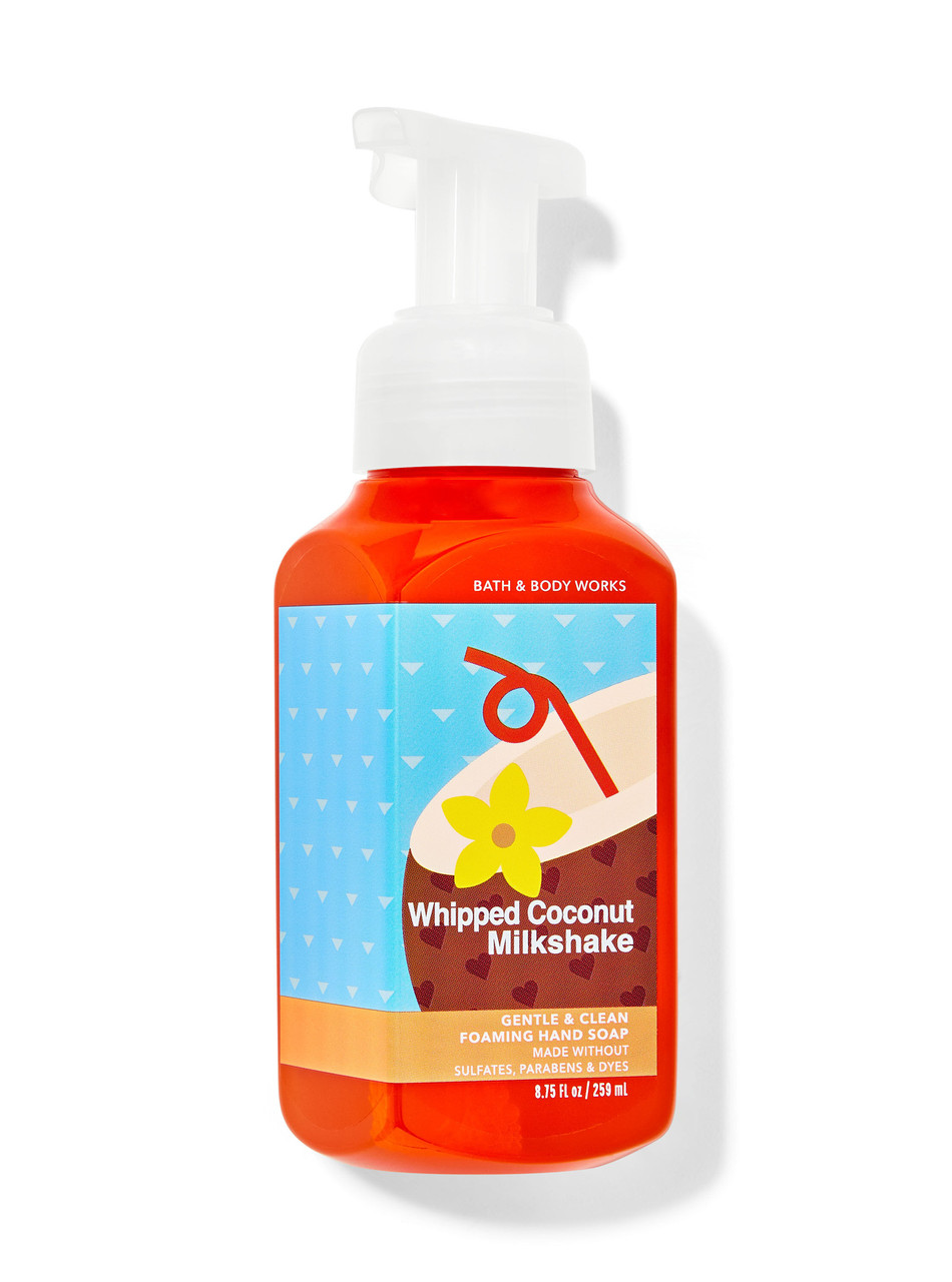 Парфумоване мило-пінка для рук Whipped Coconut Milkshake від Bath and Body Works оригінал, фото 1