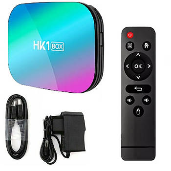 Приставка смарт 4/64GB, HK1 BOX X3 / Смарт приставка / ТВ приставка / Приставка для телевізора
