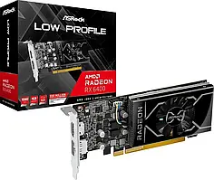 Відеокарта ASrock Radeon RX 6400 Low Profile 4GB , Гарантія