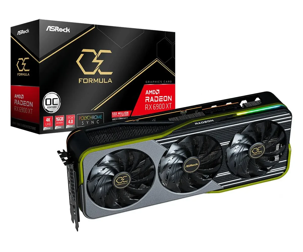 Відеокарта ASrock Radeon RX 6900 XT OC Formula 16GB , Гарантія, фото 1