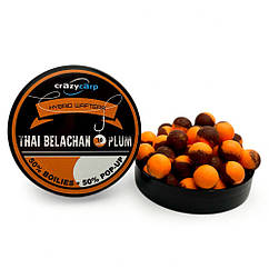 Бойли вафтерс Crazy Carp Thai Belachan & Plum Hybrid Wafters 10mm